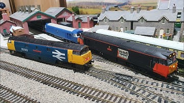 DCC sound running session. Test new video editor.