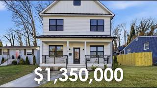 INSIDE This $1,350,000 Modern Home in Arlington Virginia