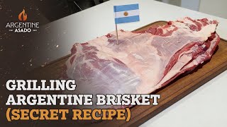 Grilling an Argentine Brisket (Vacio) and Kabocha Squash | Argentine Asado | Argentine BBQ