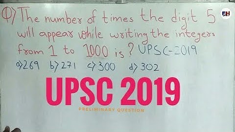 UPSC 2019 asked question based on Number System || UPSC || BPSC || Eduholic