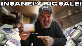 SOME BIG SALES TODAY BUT THIS ONE SHOCKED ME!