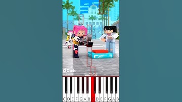 HELP JINU find GIRL Owner of the Shoe! RUMI vs MIRA vs Noob GIRL(@MaziCraft) - Octave Piano Tutorial
