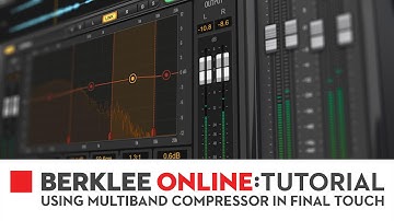Using the Multi band compressor
