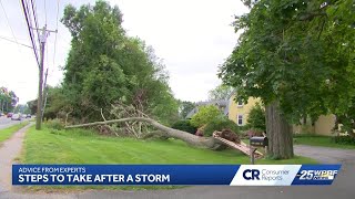 Consumer Reports: What to do after a storm