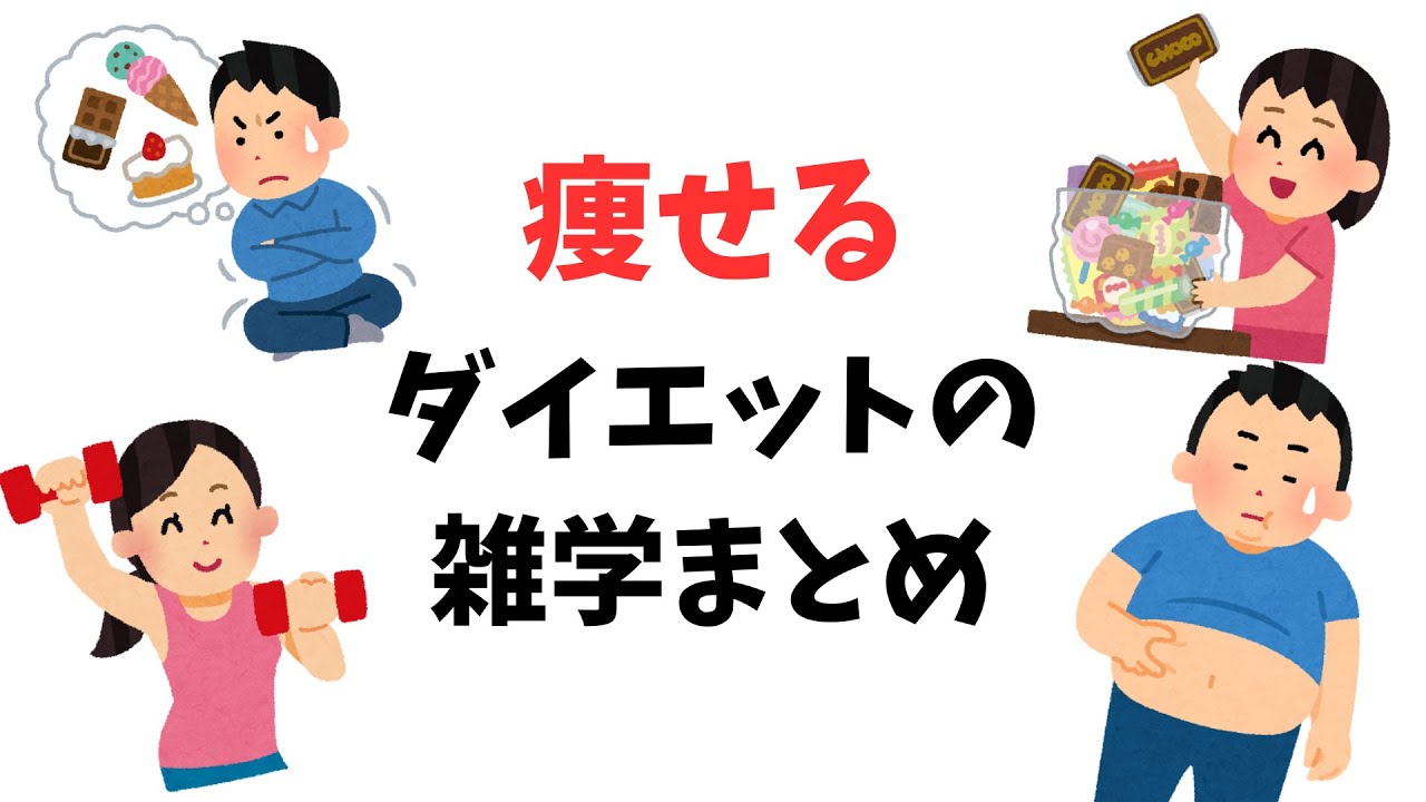 【まとめ】絶対痩せる!ダイエットの雑学 YouTube