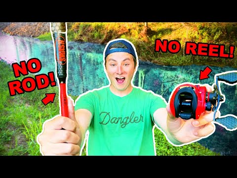 No Rod, No Reel Fishing Challenge (IMPOSSIBLE!)