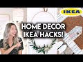 DIY IKEA HACKS | AFFORDABLE HOME DECOR IDEAS 2020