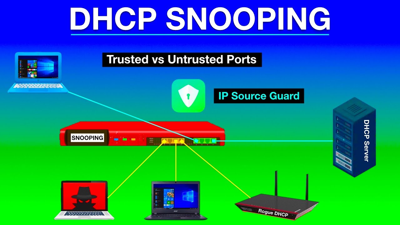 ⁣❤❤DHCP Snooping Explained | Stop Rogue DHCP Servers ❤❤