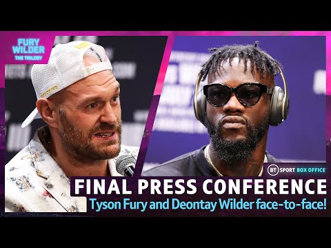 Tyson Fury v Deontay Wilder 3: Final Press conference