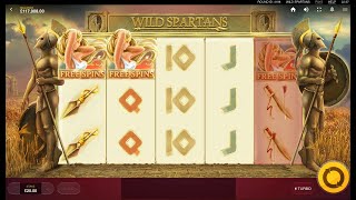 Wild Spartans Bonus Feature (Red Tiger)