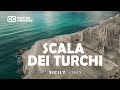 Discover SCALA DEI TURCHI [subtitles] - Turkish Steps in Sicily, Italy from a bird&#39;s eye view [4K]