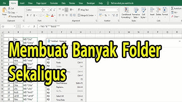 Cara Membuat Banyak Folder Sekaligus