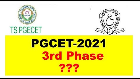 TS-PGCET 2021 3rd Phase  ???  || New Schedule || web options || Counselling ||#pinpharma