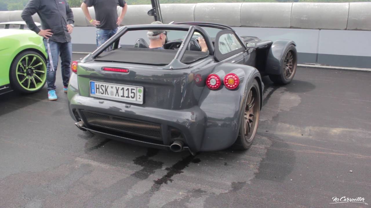 Donkervoort D8 GTO EXHAUST SOUND START UP | RIDE & FLY BY | NsCars | Cars&BusinessGermany |