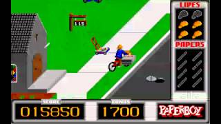 Paperboy - Atari ST [Longplay]