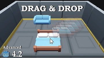 Drag and Drop 3D Objects - Learn Godot 4 3D - no talking