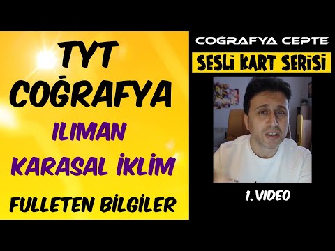 Video: Ilıman karasal iklim ne demek?