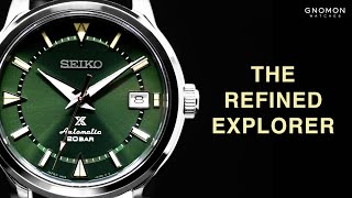 Seiko Prospex 1959 Alpinist Re-Interpretation Forest Green - Leather Ref.  SBDC149 - YouTube
