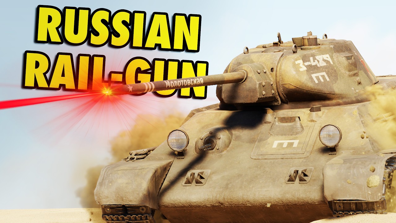 I was BEGGED to Play this EXPERIMENTAL TANK - T-34-57 in War Thunder