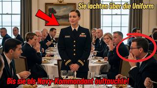 Sie lachten über die Uniform – bis sie als Navy Kommandant auftauchte!