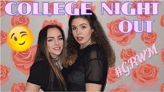 GRWM for a COLLEGE party!! | (VLOG 2)