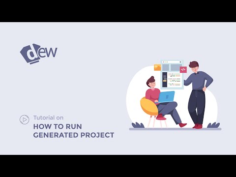 How to run the DEW generated Application - Web Project
