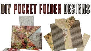 DIY Pocket Folder Designs
