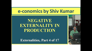 e-conomics by Shiv Kumar: Negative Externality in Production