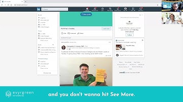Evyrgreen Networking - Is there a general structure for LinkedIn posts?