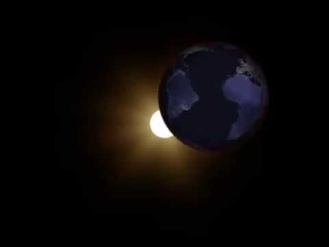 Total Lunar Eclipse View of the Sun - Supermoon 2015
