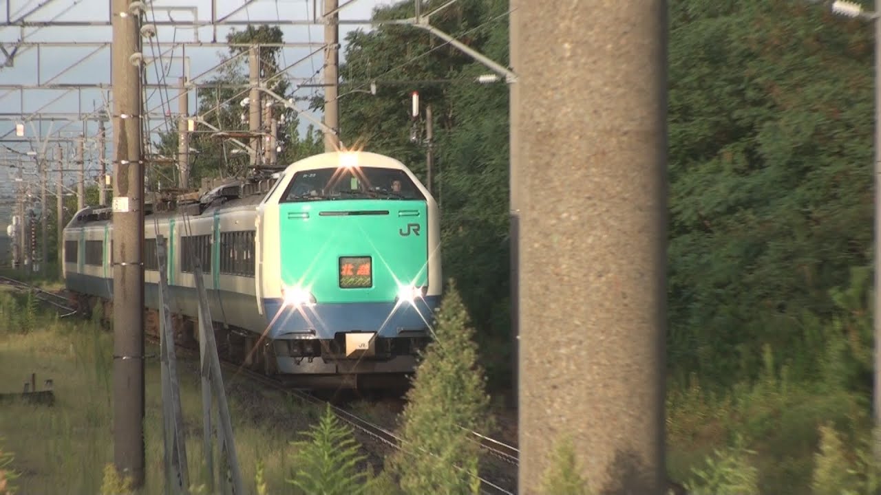 特急列車が行き交っていた頃の犀潟駅