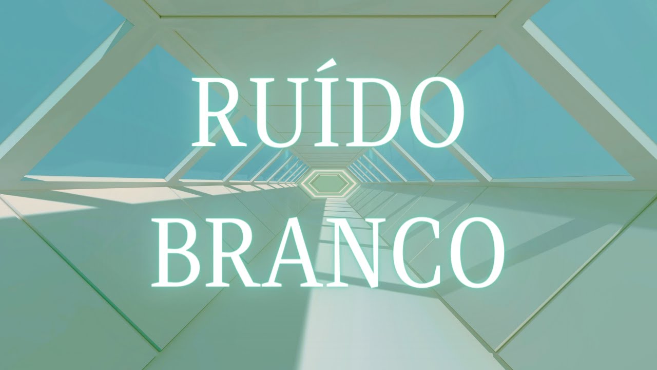 Ruído Branco para Estudar e ajudar na Concentração | Tela Escura | 1 hora