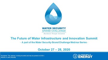 The Future of Water Infrastructure and Innovation Summit (Day 1)