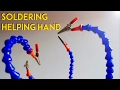 How to make a Soldering Helping Hand || Third Hand Tool || Octopus Helping Hand