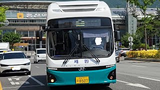 양산8번주행영상 [부영아파트2차.이지더원1차~물금읍행정복지센터]구간