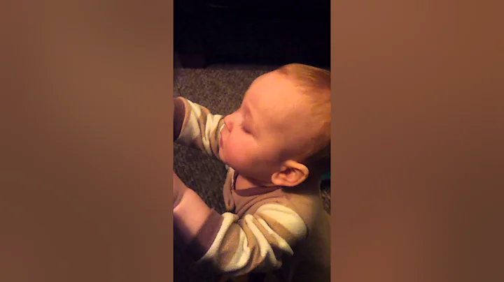 Baby Karder (7 months old) says;"It's Hot!"