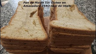 Pan de Molde Sin Gluten en Amasadora ZEROGLU de Imetc