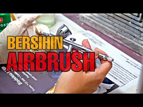 Video: Cara Membersihkan Airbrush