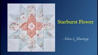 Starburst Flower and a Farmers Wife 1920's update