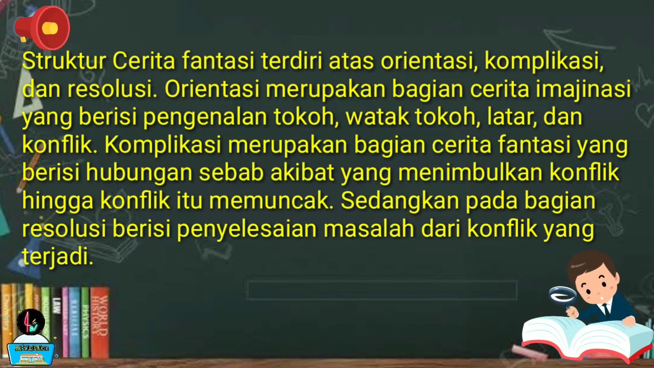 Teks Cerita Fantasi: Menelaah struktur cerita fantasi - YouTube