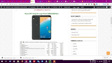 Tecno CF7 Flash File MT6739 8.1 Dead & Frp Fix 2GB|&3GB Ram Customer Care Firmware