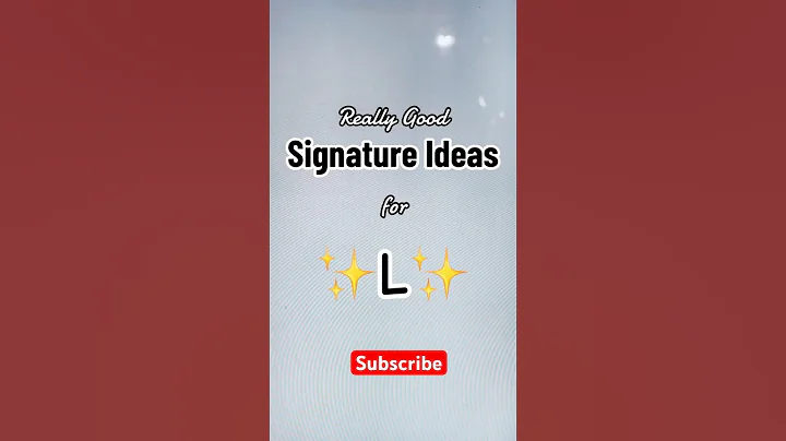 Letter L signature ideas #2023 #signature #fashion