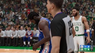 NBA 2K23 NBA Playoffs Conference Semifinals Game 7 76ers Vs Celtics