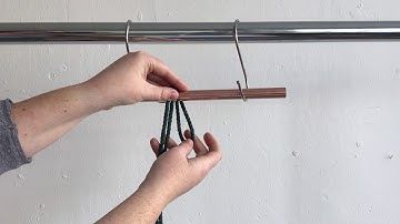 Macrame Tutorial: How to Tie a Lark’s Head Knot