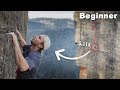 I tried lead climbing with no experience grade 511a 22