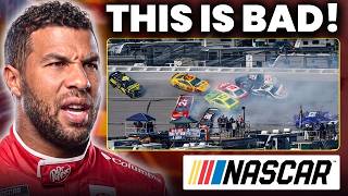 Bubba Wallace REACTS After MASSIVE Talladega CRASH!