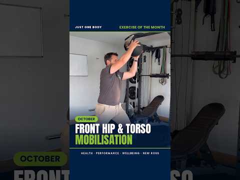 Video: Front of hip and torso mobility exercise