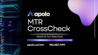 Apolo MTR CrossCheck: Faster Sales Turnaround with MTR AI Automation
