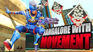 Bangalore With MOVEMENT 24 KILLS and 4,100 Damage Apex Legends Gameplay Season 16