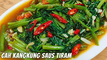 BEGINI CARA MASAK KANGKUNG YANG PASTI ENAK!! RESEP CAH KANGKUNG SAUS TIRAM
